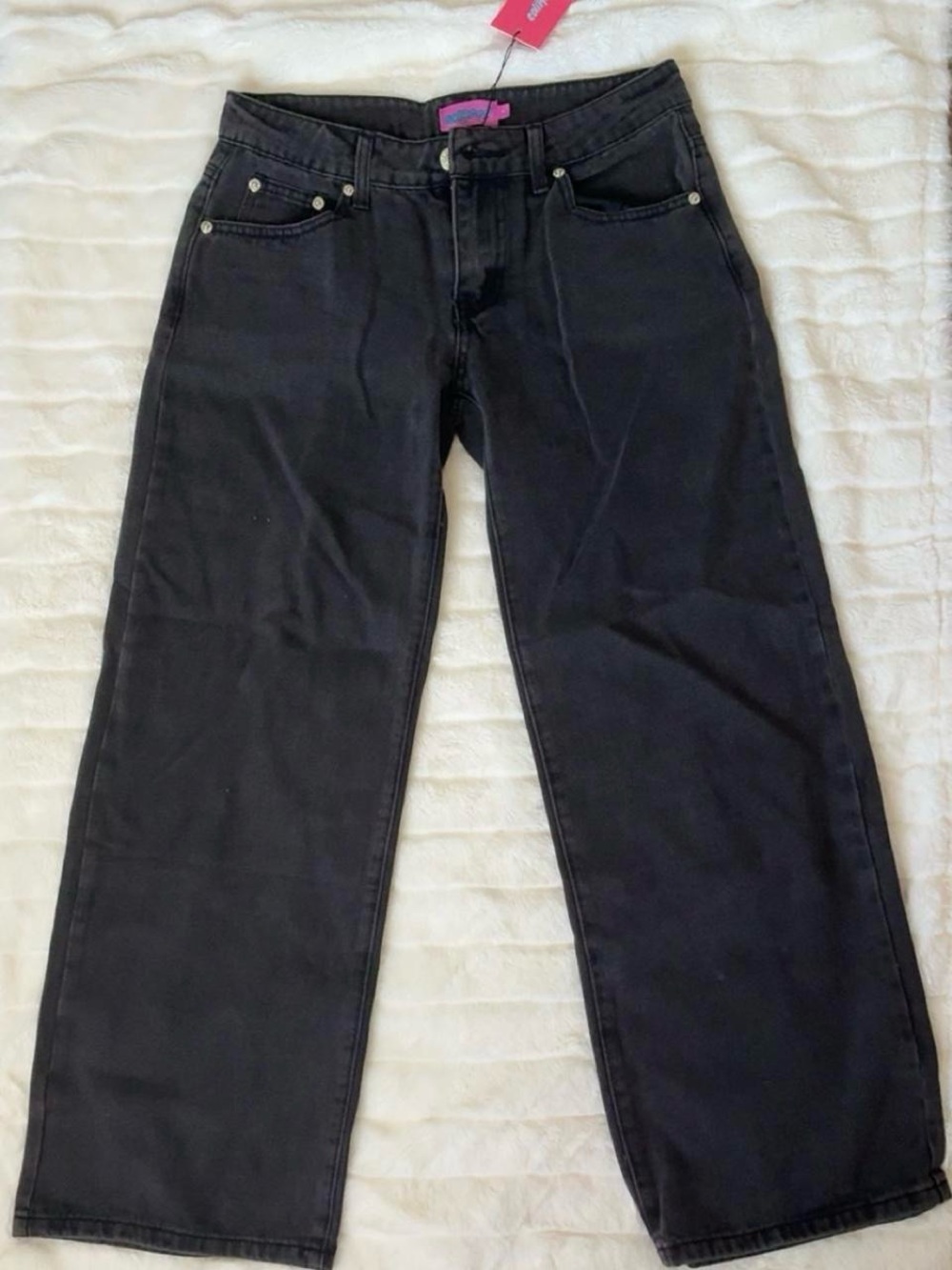 Edikted Women's Black Straight Leg Jeans